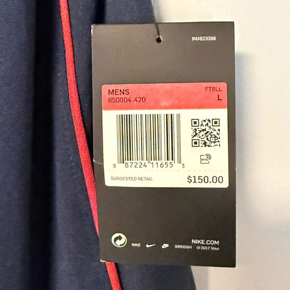 Nike New England Patriots Julian Edelman #11 Jersey NWT Men’s Large Navy Dri-FIT - Picture 7 of 7